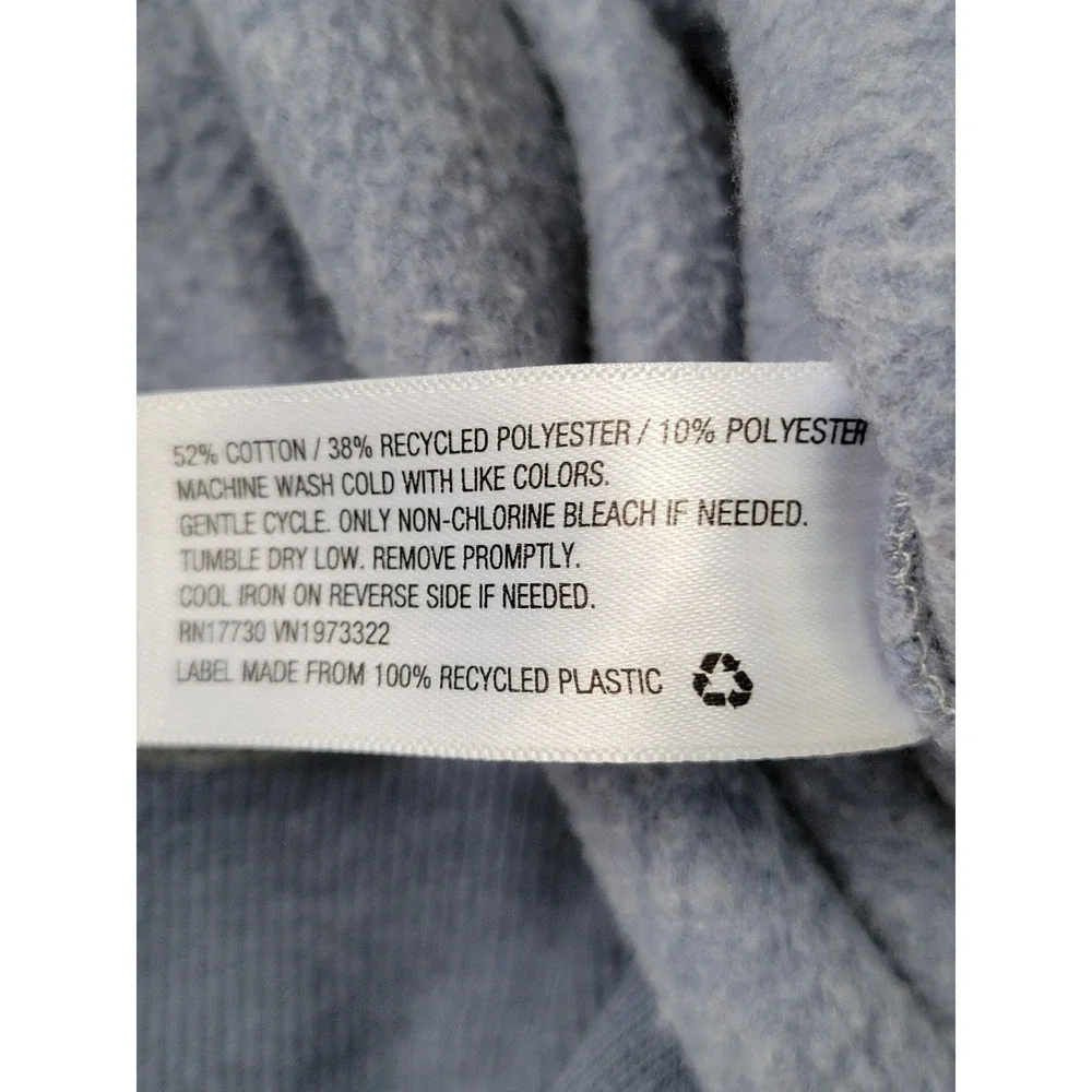 Wild Fable Sweatshirt Blue Grey Tie-Dye Sz S - Picture 8 of 8